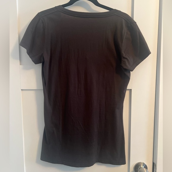 Blue 84 Black Hanalei Surf Co. Women’s Cotton V-Neck Tee‎ XL - Picture 3 of 3